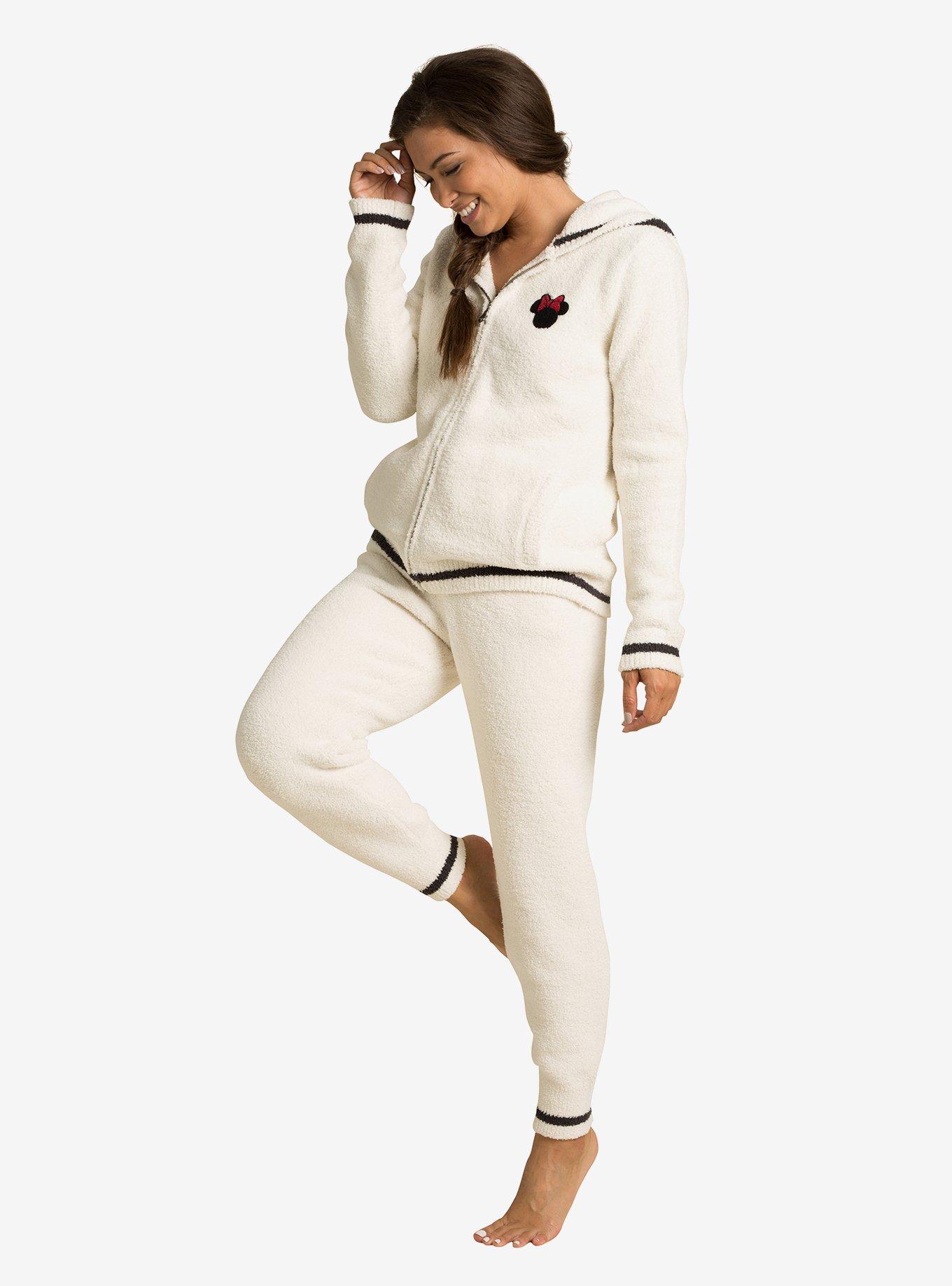 Barefoot Dreams Disney Minnie Mouse Hoodie Cream, CREAM, alternate