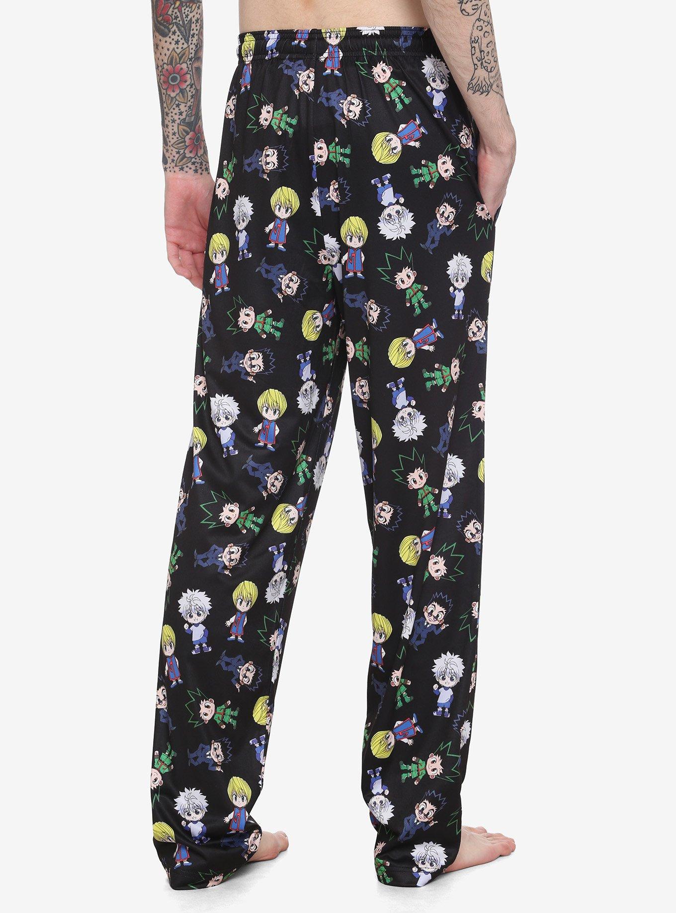 Hunter X Hunter Chibi Character Pajama Pants, MULTI, alternate