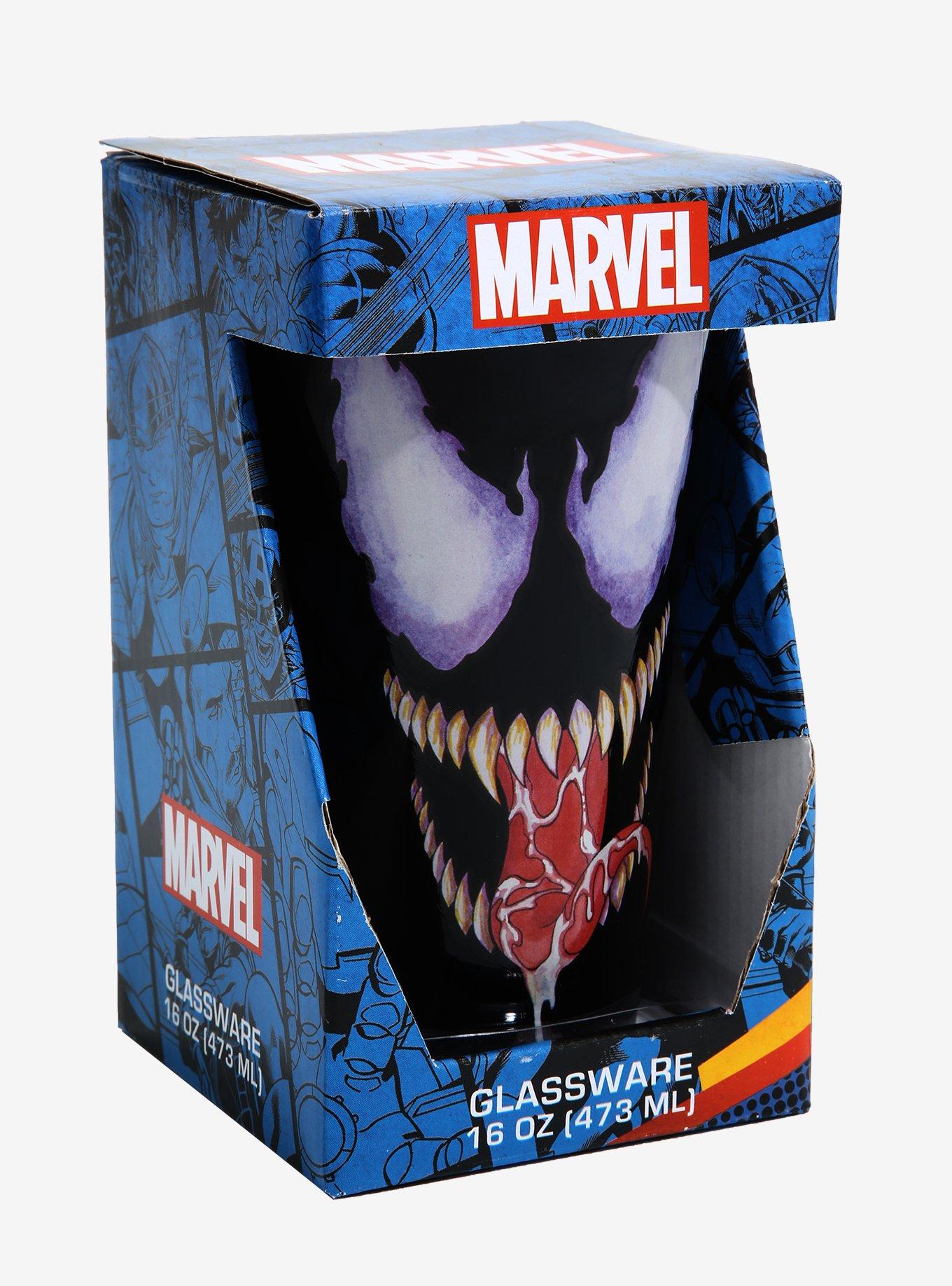 Marvel Venom Face Pint Glass, , alternate