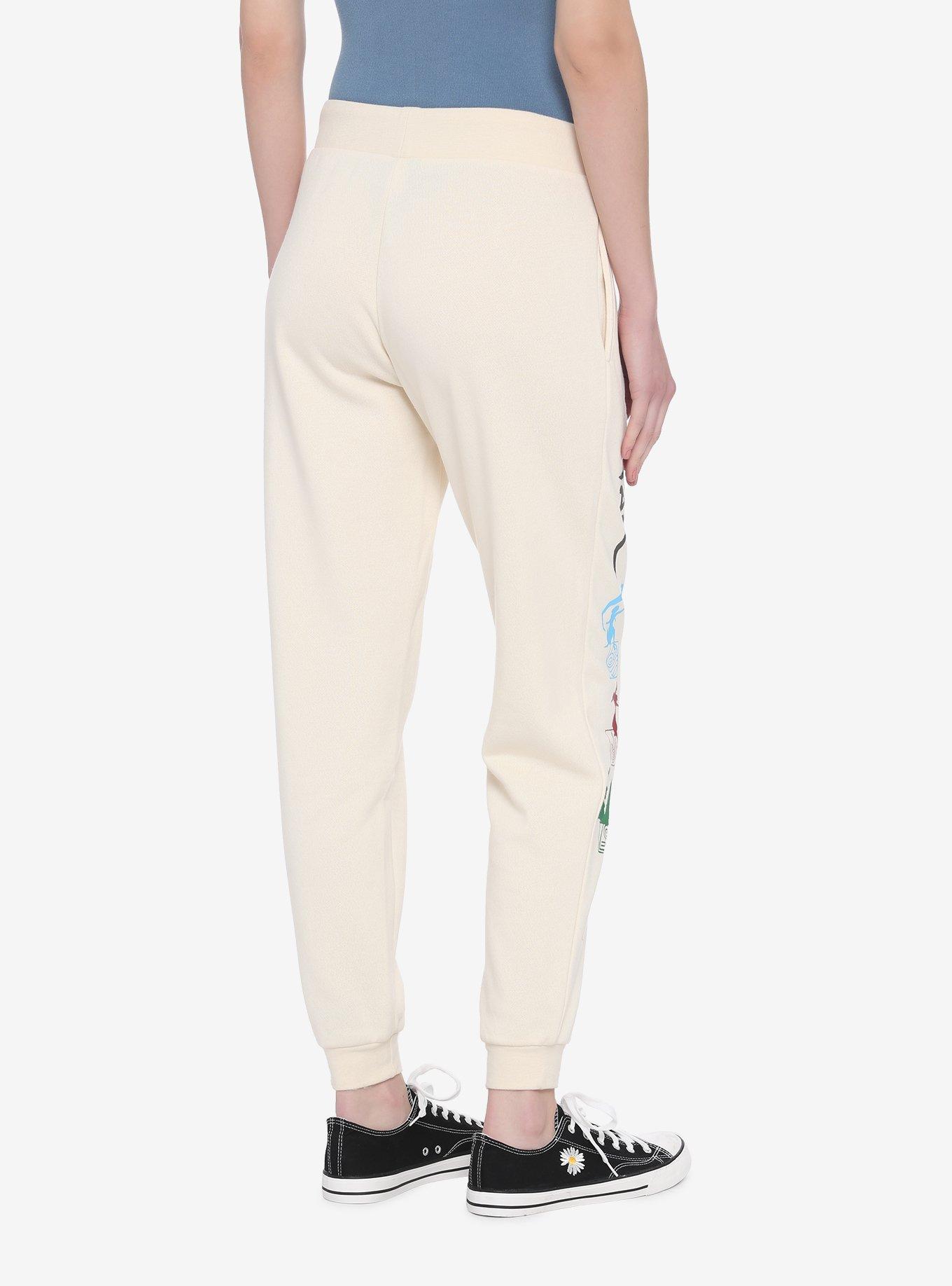 Avatar: The Last Airbender Team Avatar Silhouettes Girls Sweatpants, MULTI, alternate