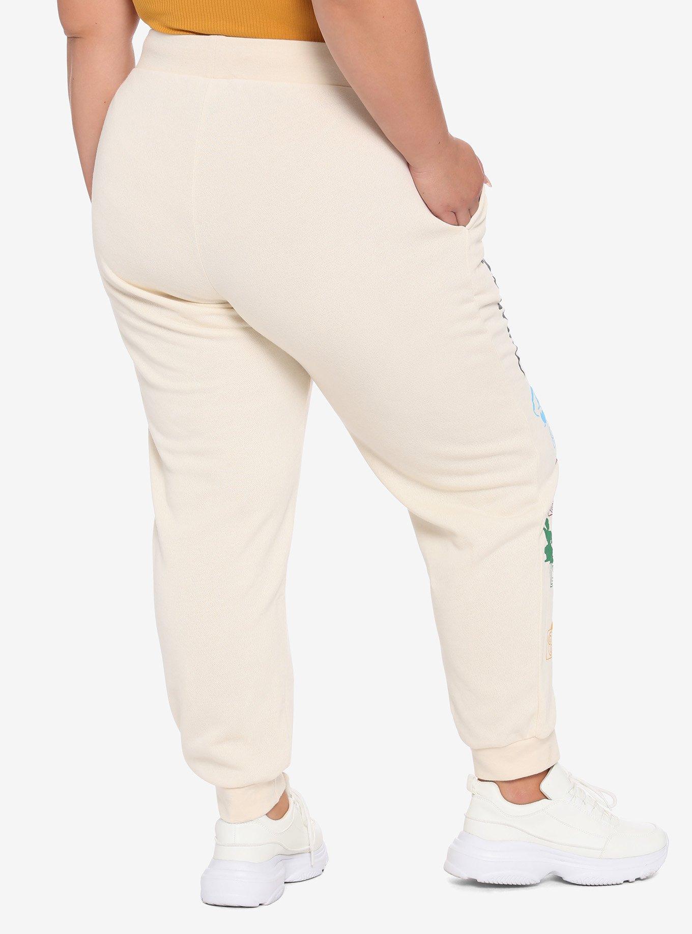 Avatar: The Last Airbender Team Avatar Silhouettes Sweatpants Plus Size, MULTI, alternate