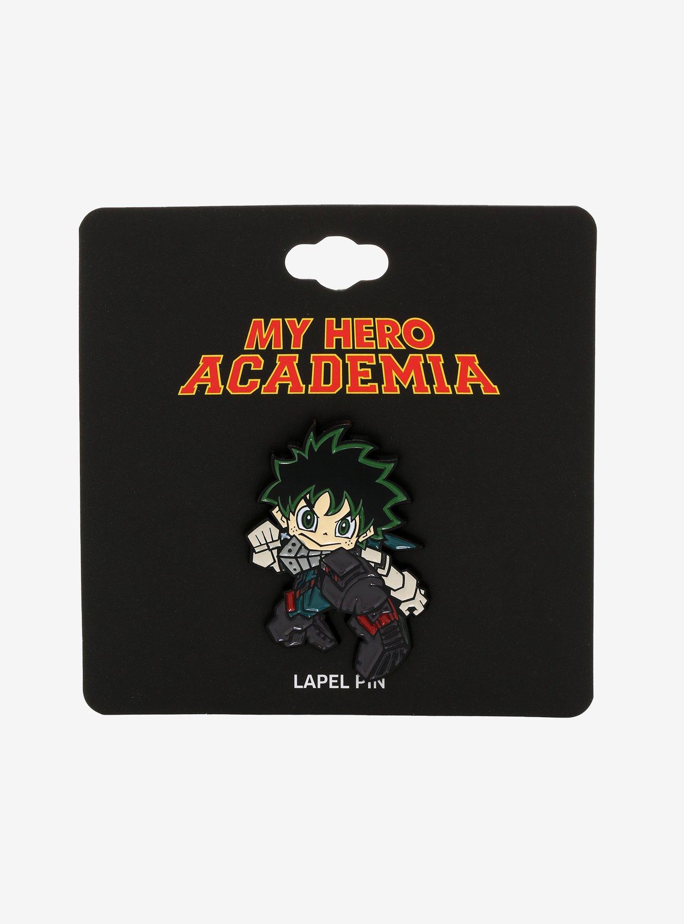 My Hero Academia Deku Shoot Style Chibi Enamel Pin, , alternate