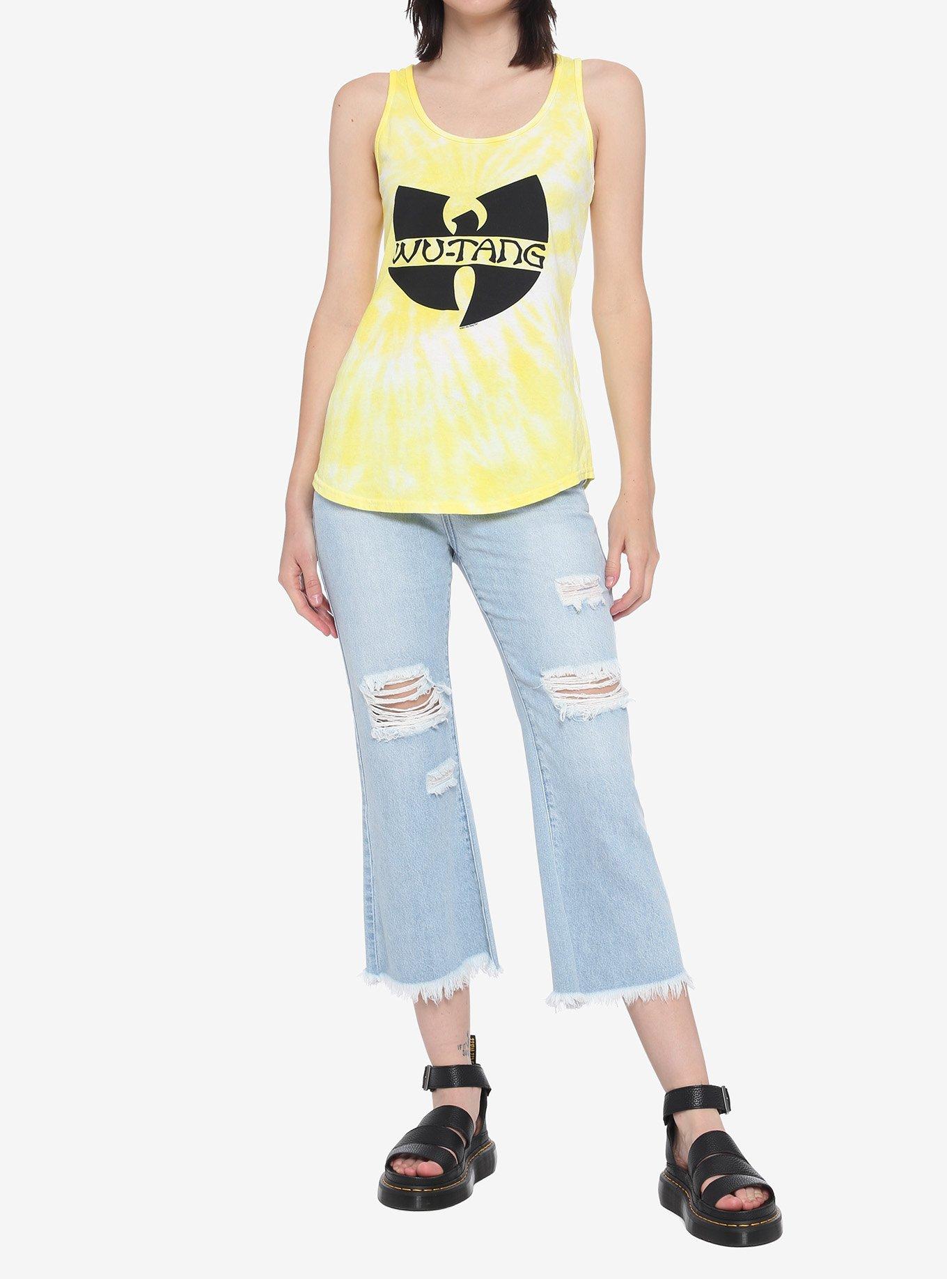 Wu-Tang Logo Tie-Dye Girls Tank Top, MULTI, alternate