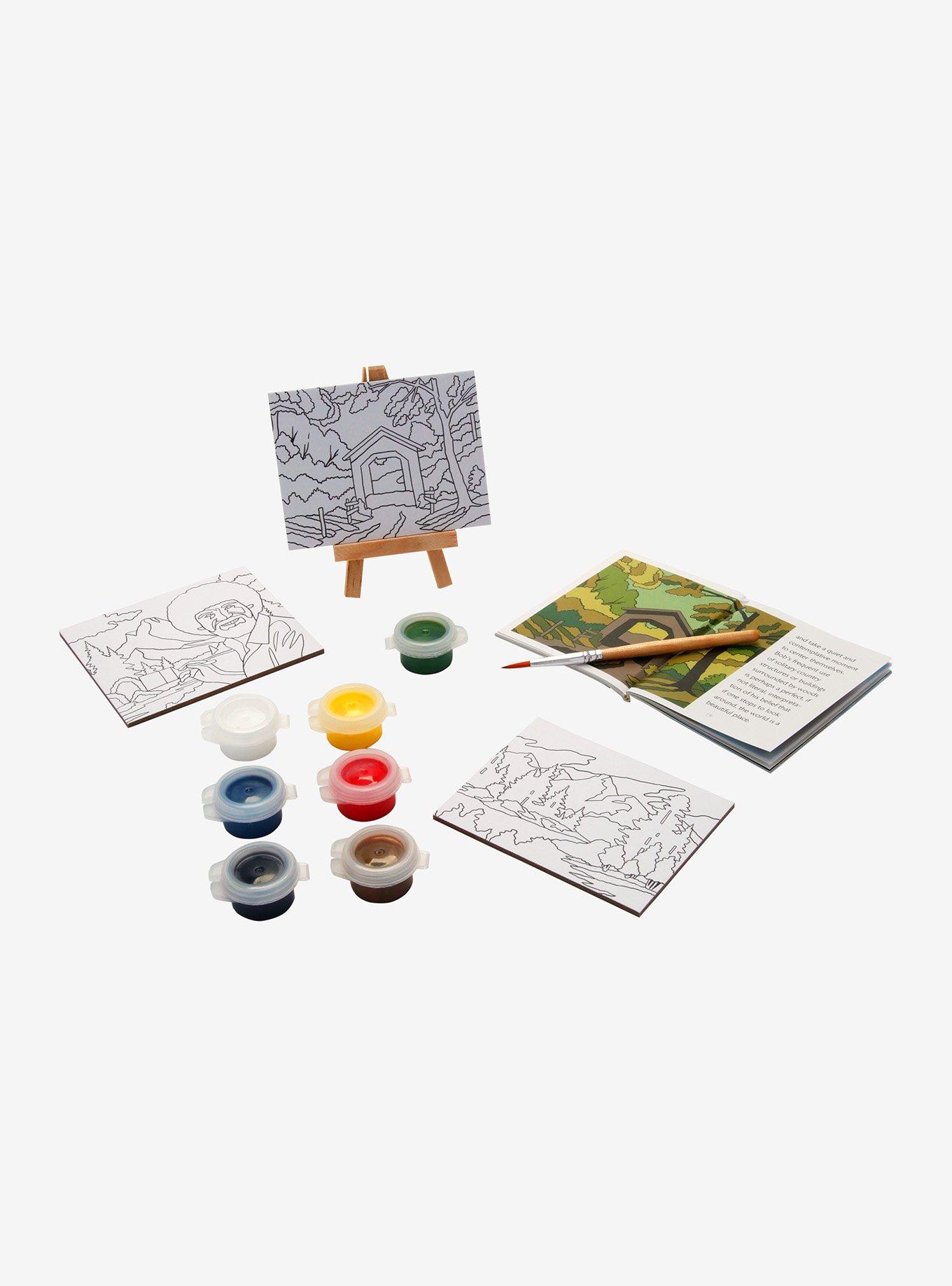 Bob Ross Mini Paint By Number Kit, , alternate