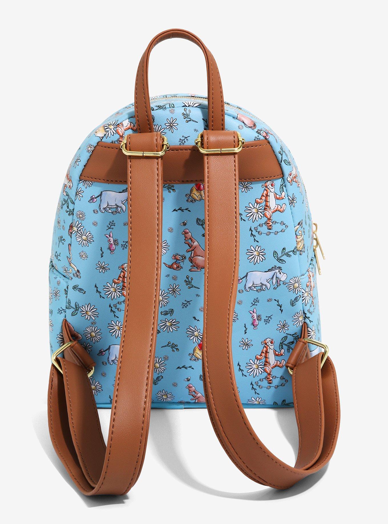 Loungefly Disney Winnie The Pooh Sketch Daisies Mini Backpack, , alternate