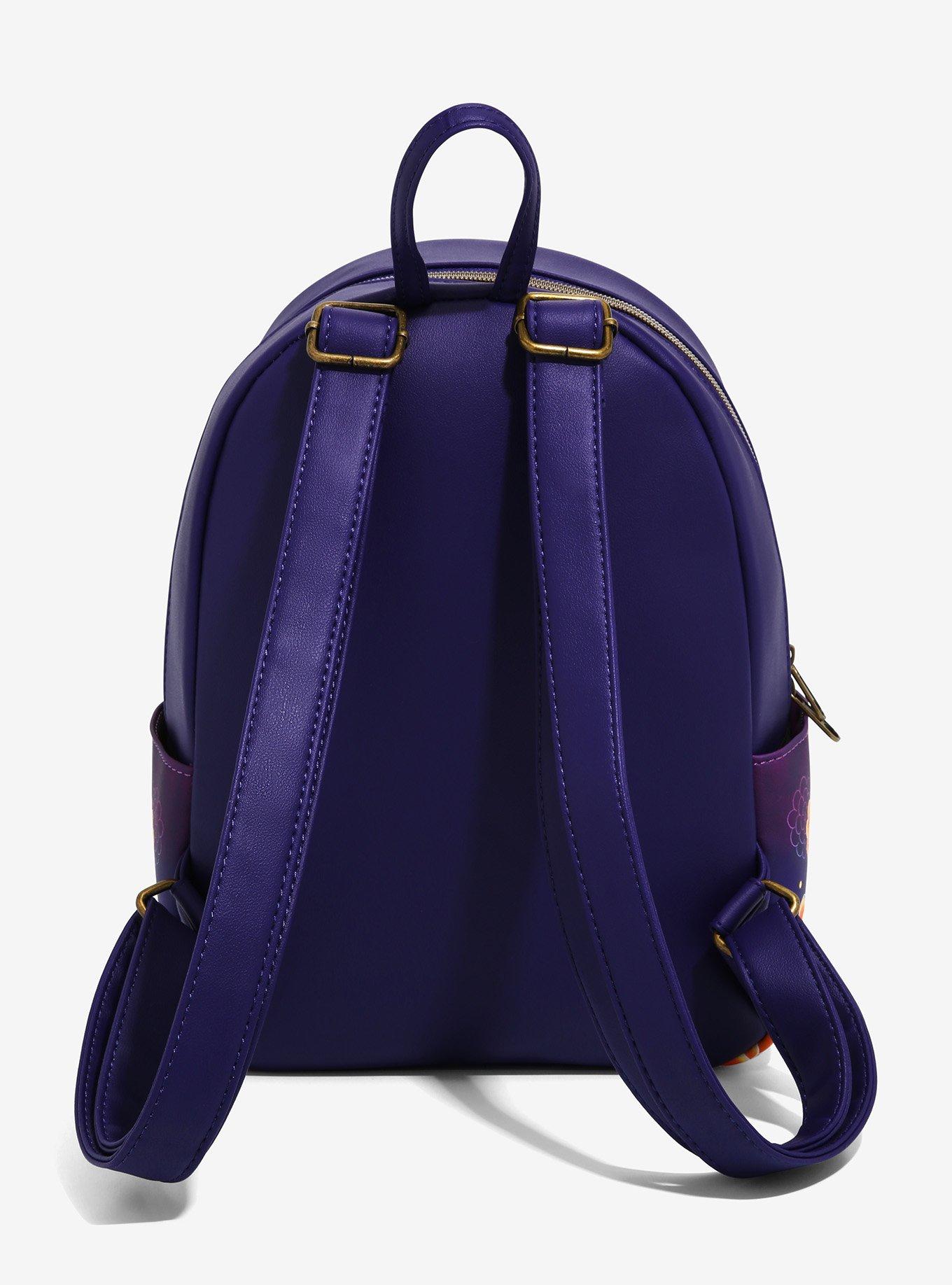 Loungefly Disney Pixar Coco Hector & Miguel Marigolds Mini Backpack, , alternate - view 3
