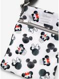 DISNEY Mickey Mouse Minnie Mouse Cupcake Passport Bag Purse NEW LOUNGEFLY! 