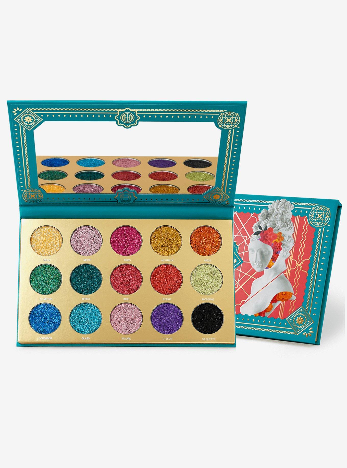 HipDot Glitter Deco Eyeshadow Palette, , alternate