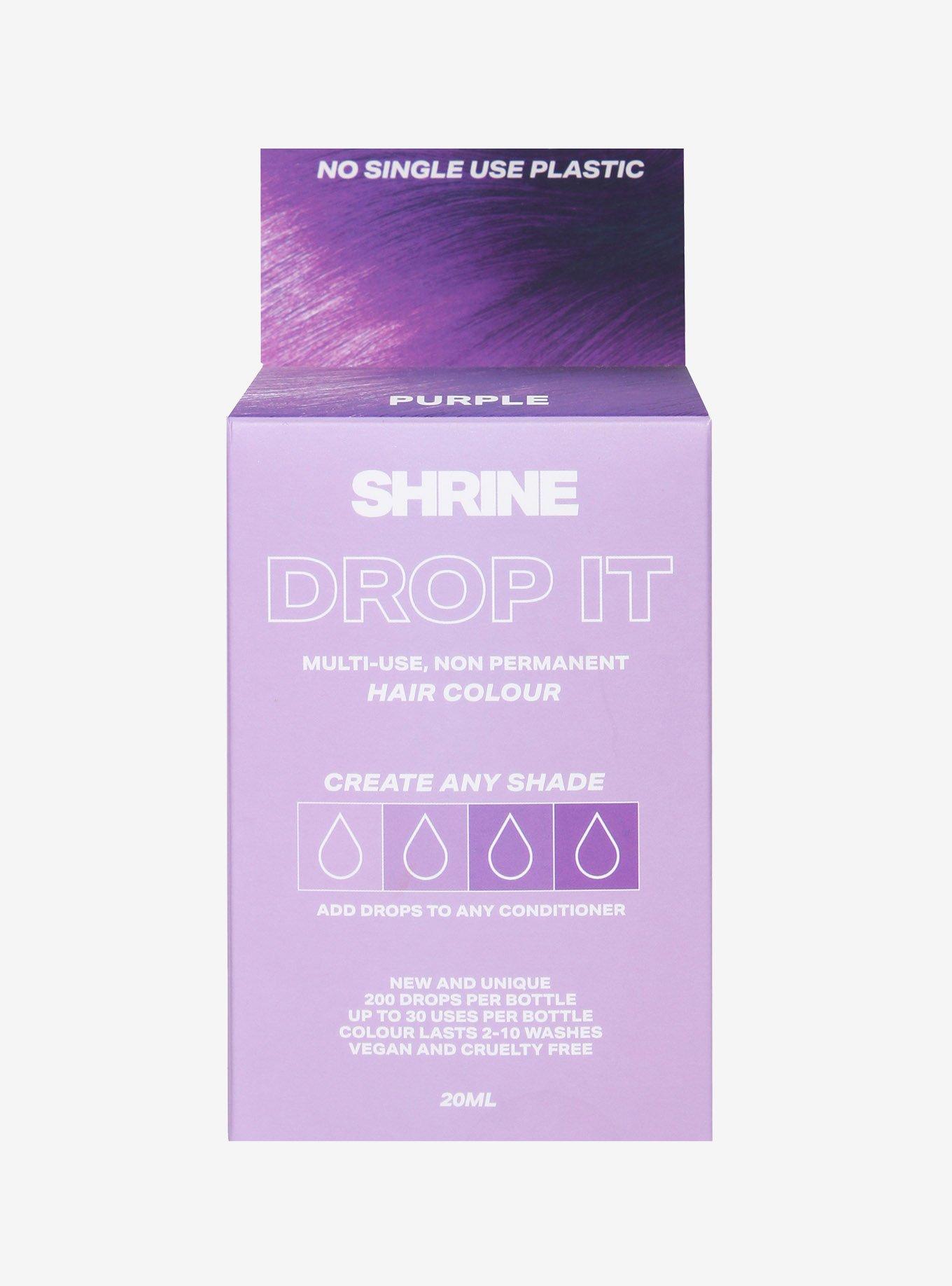 Shrine Drop It Purple Semi-Permanent Hair Dye, , alternate