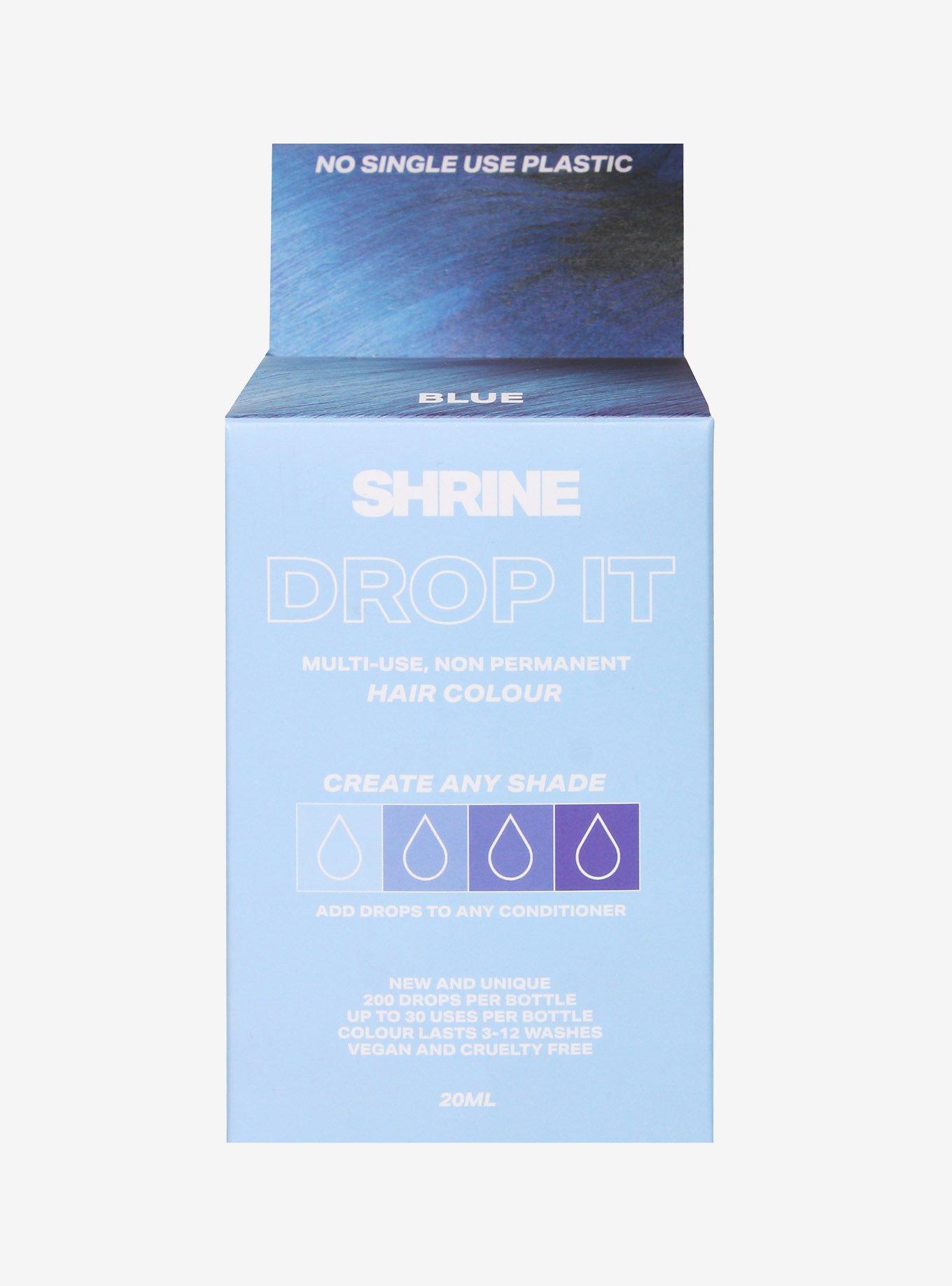 Shrine Drop It Blue Semi-Permanent Hair Dye, , alternate