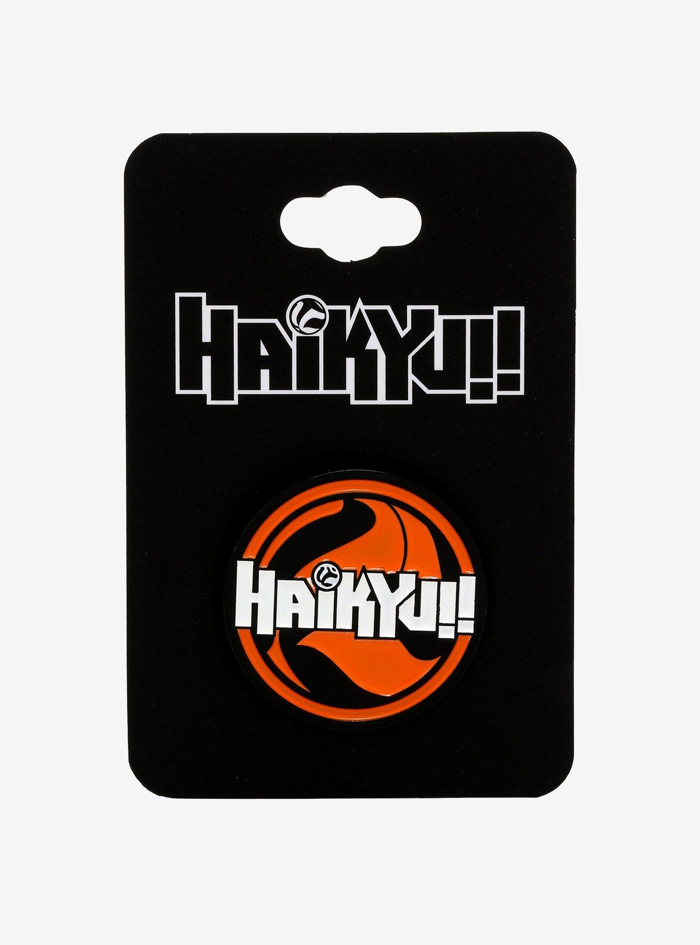 Haikyu!! Volleyball Logo Enamel Pin, , alternate