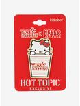 Kidrobot Nissin Cup Noodles X Hello Kitty Enamel Pin Hot Topic Exclusive, , alternate