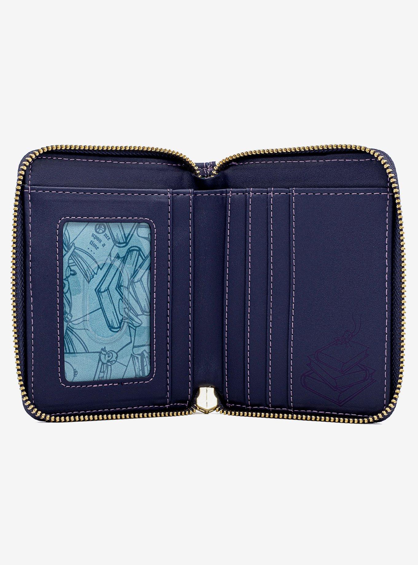 Loungefly Disney Princess Book Zipper Wallet, , alternate