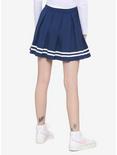 Navy Pleated Cheer Skirt, NAVY, alternate
