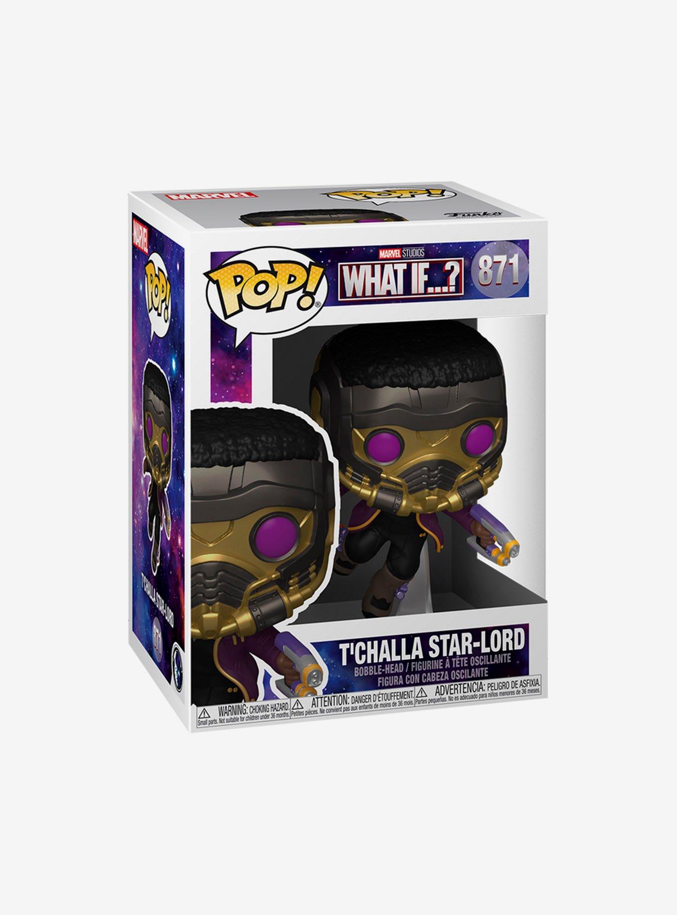 Funko Marvel What If... ? Pop! T'Challa Star-Lord Vinyl Bobble-Head, , alternate