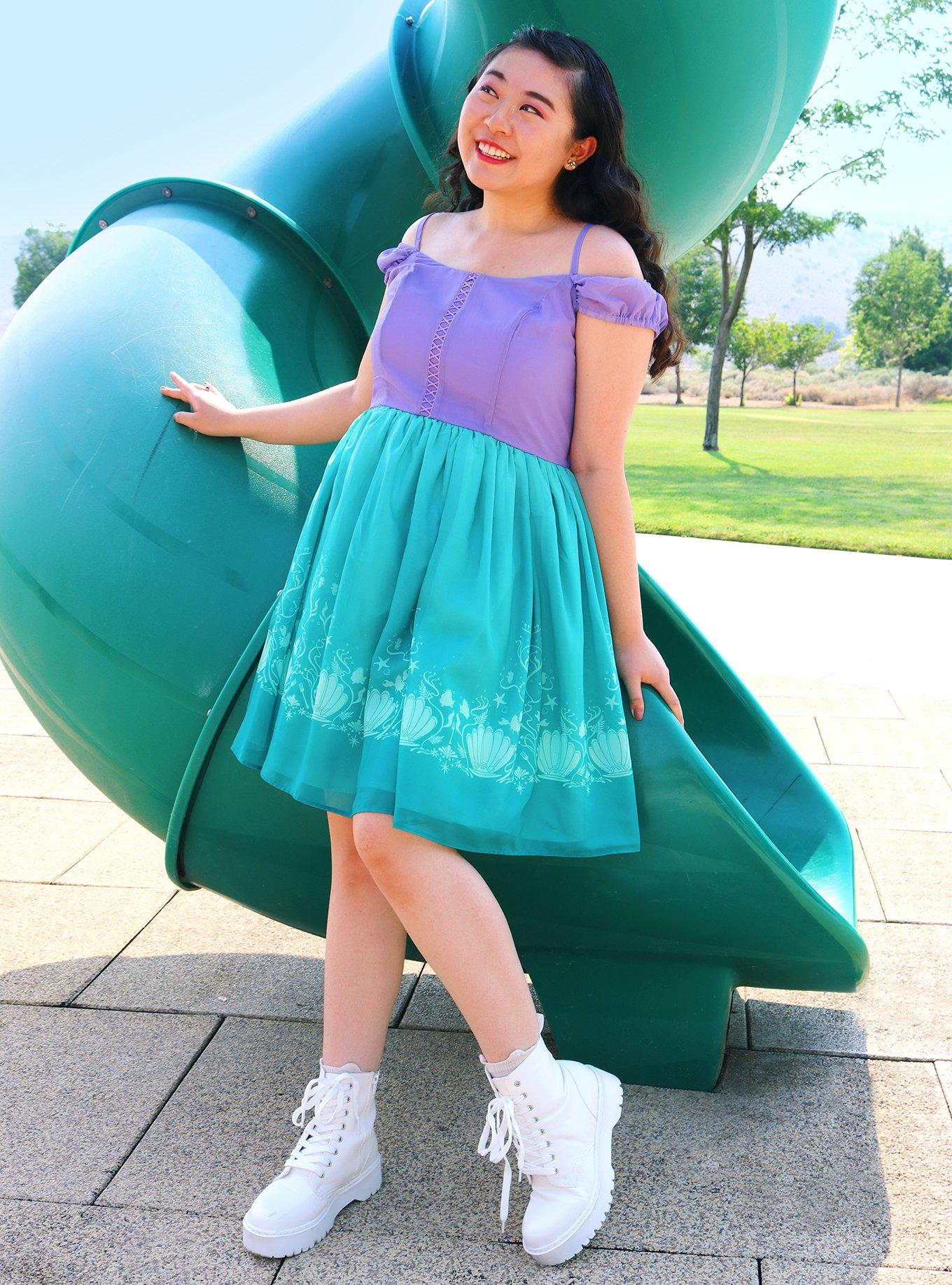 Disney Princess Ariel Dress, MULTI, alternate
