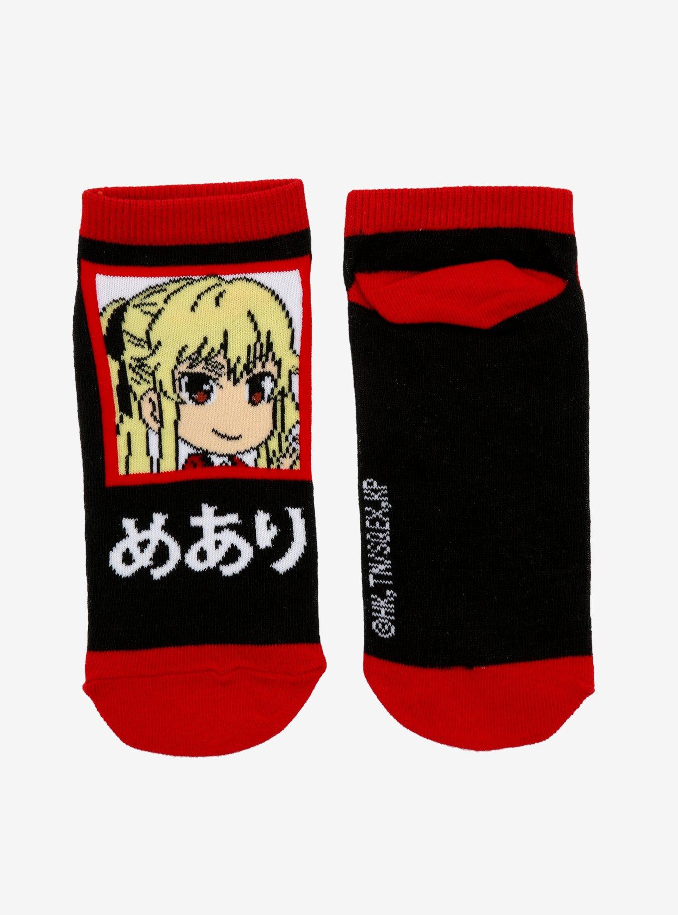 Kakegurui Chibi Mary No-Show Socks, , alternate - view 3