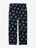 Disney Pride Lilo & Stitch Rainbow Pineapples Sleep Pants - BoxLunch Exclusive, BLACK, alternate