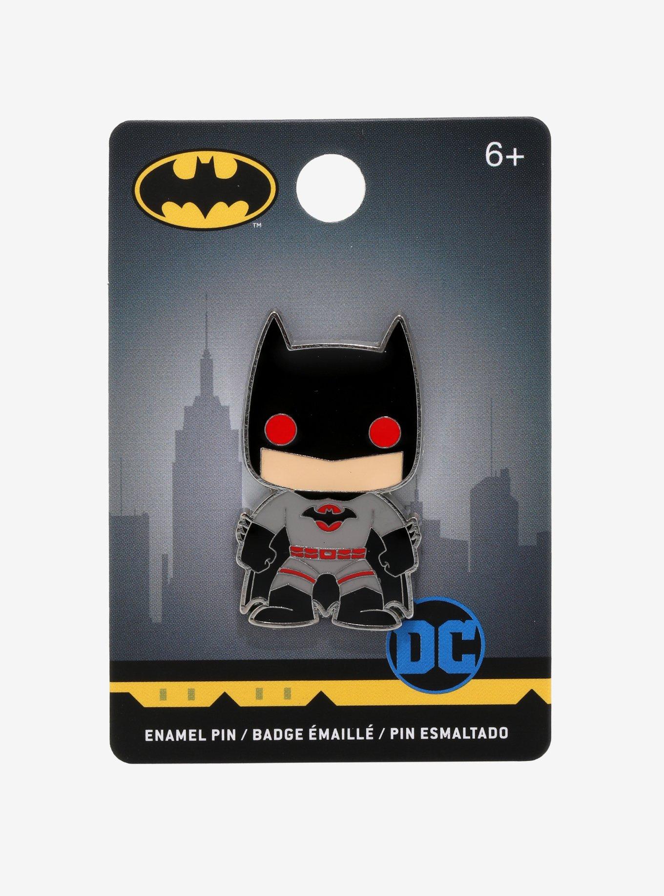 Funko DC Comics Pop! Thomas Wayne Batman From Flashpoint Enamel Pin Hot Topic Exclusive, , alternate