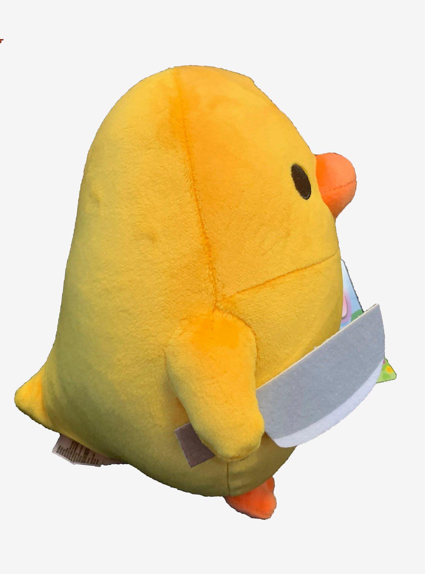 Chick with store knife stuffed animal