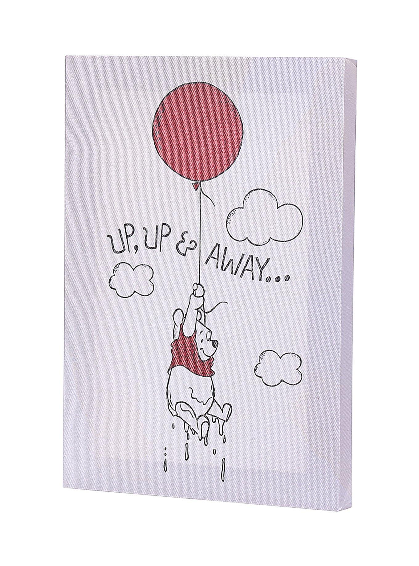 Disney Winnie The Pooh Up, Up & Away Mini Canvas Art, , alternate