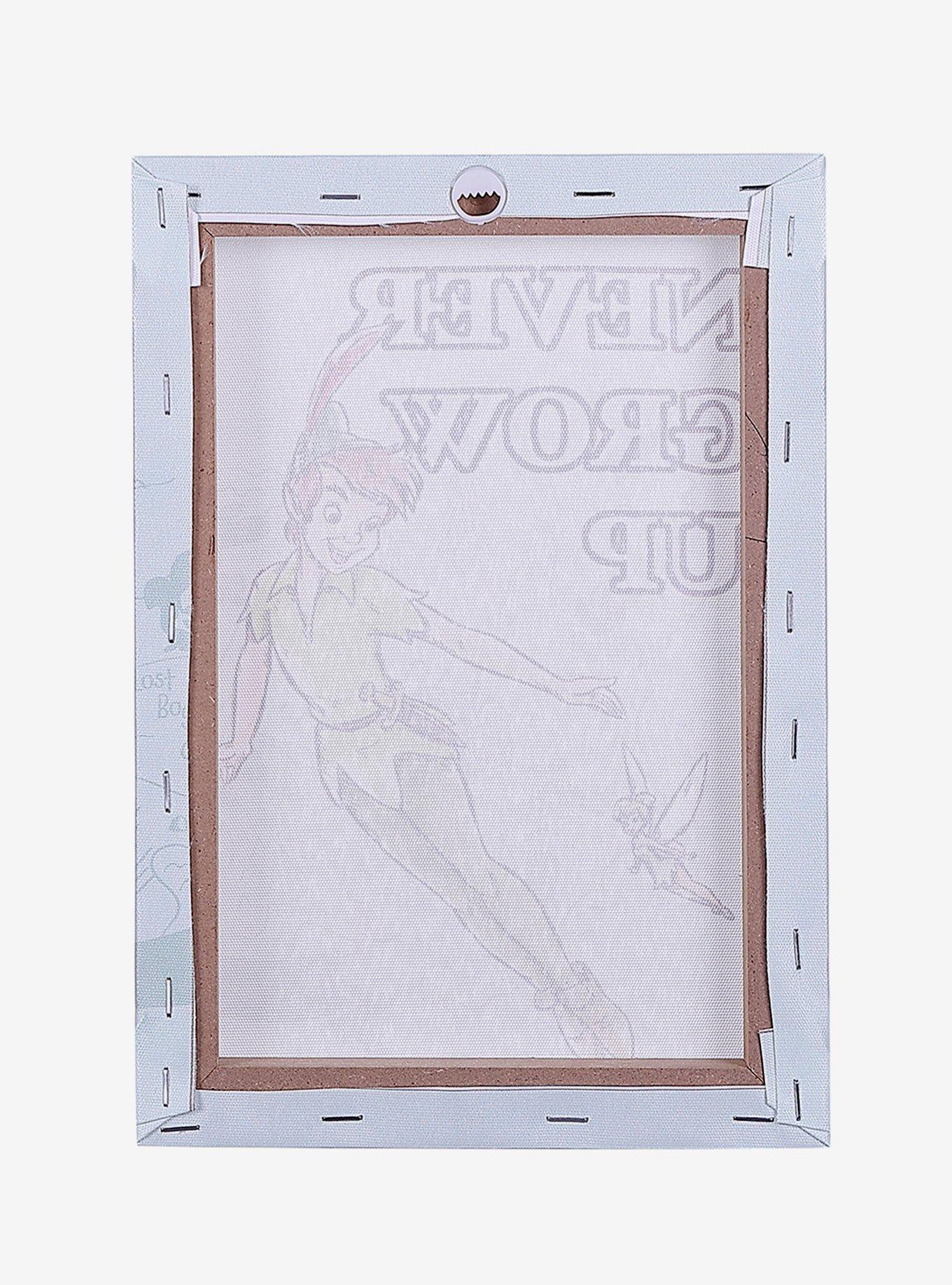 Disney Peter Pan Never Grow Up Canvas Wall Art, , alternate