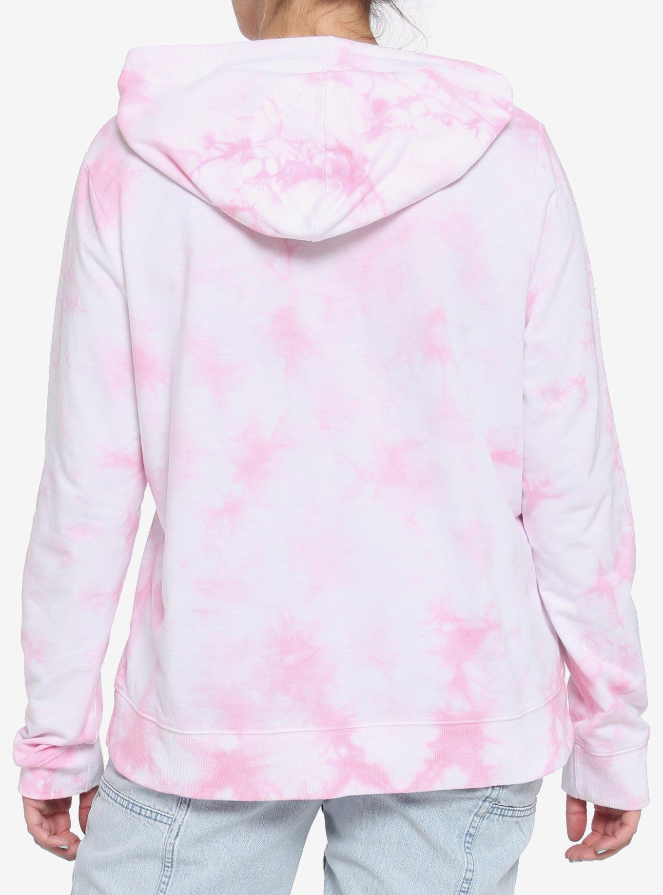 Bratz Characters Group Tie-Dye Girls Hoodie, PINK, alternate