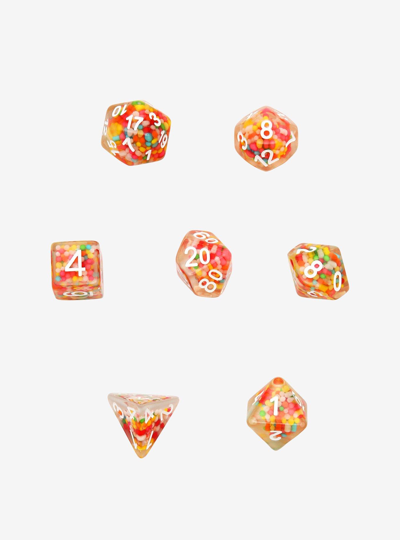 Sirius Multi Sprinkle Dice Set Hot Topic Exclusive, , alternate