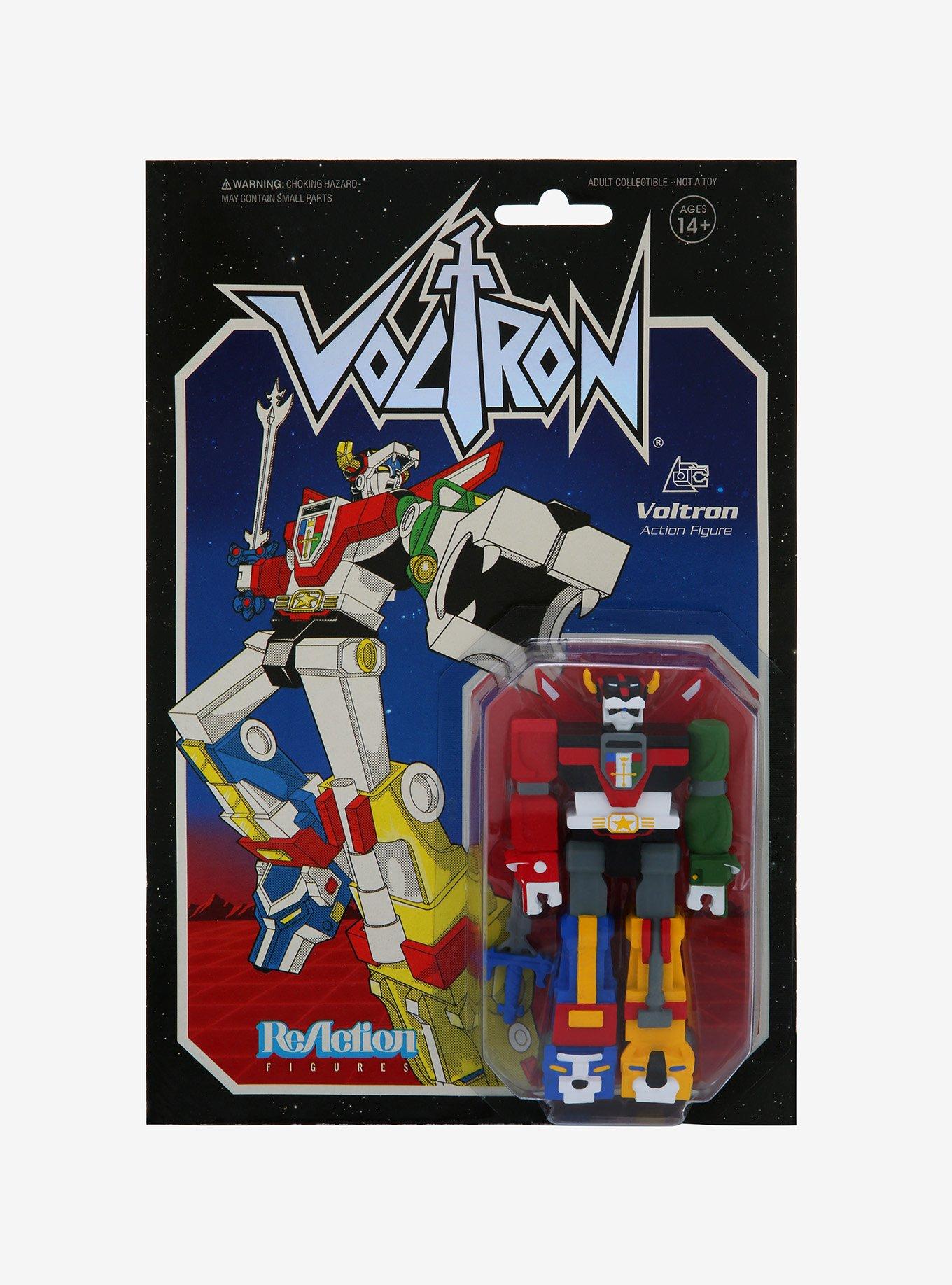 Super7 ReAction Voltron Collectible Action Figure, , alternate