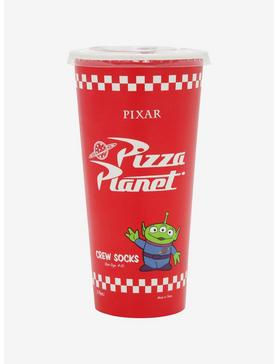 Disney Pixar Toy Story Pizza Planet Crew Socks 3 Pair, , hi-res