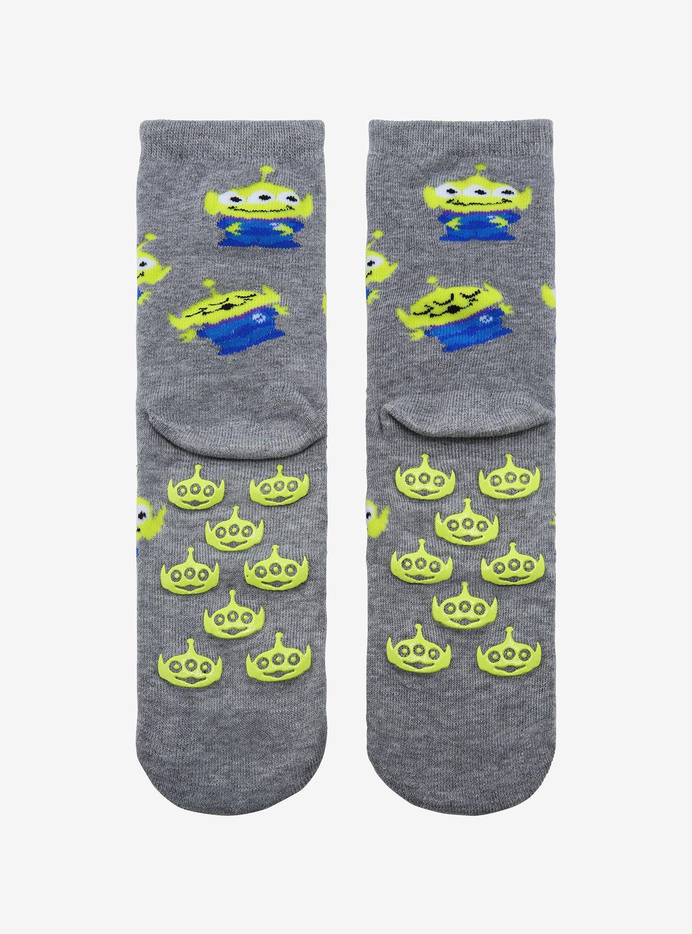 Disney Toy Story Aliens Pajama Grip Socks, , alternate