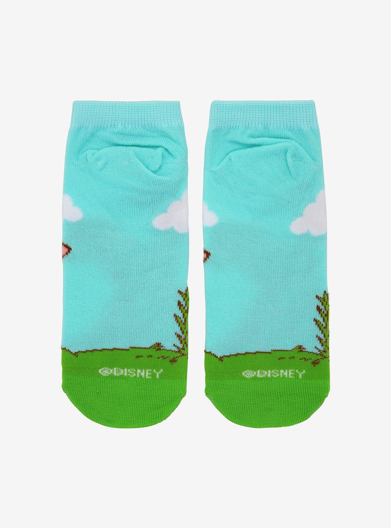 Disney Bambi No-Show Socks, , alternate