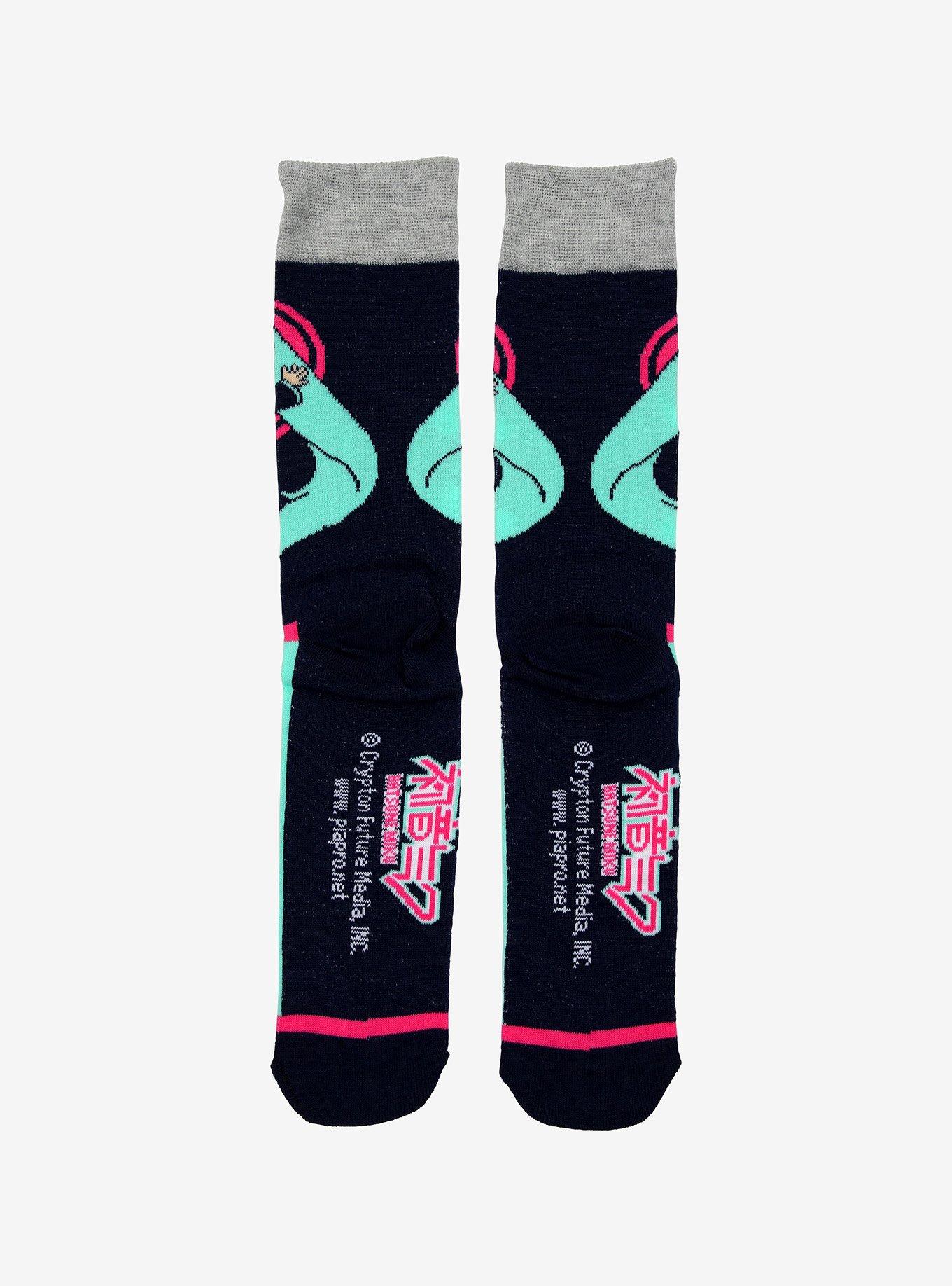 Hatsune Miku Crew Socks, , alternate