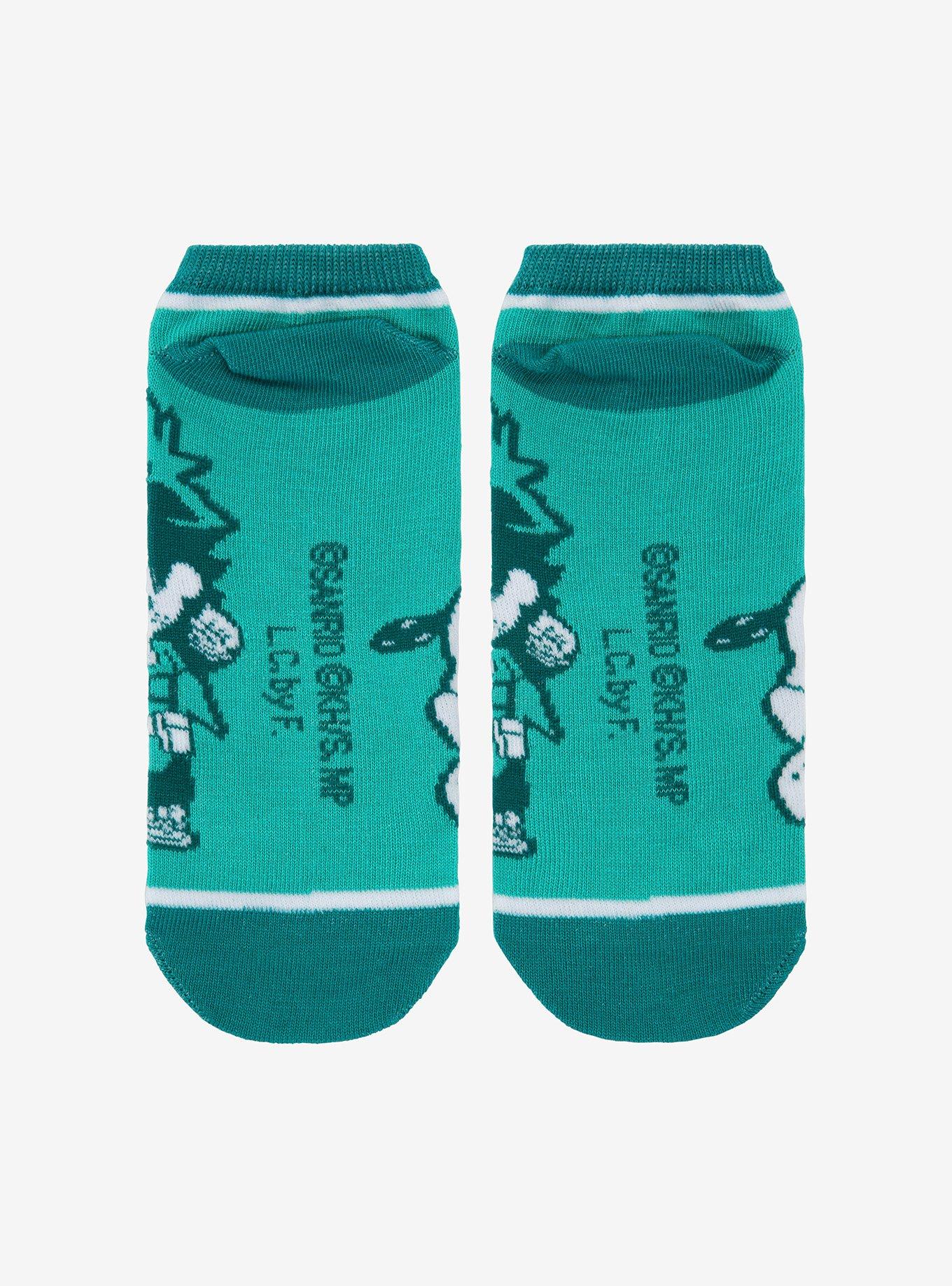 My Hero Academia X Hello Kitty And Friends Deku & Pochacco No-Show Socks, , alternate