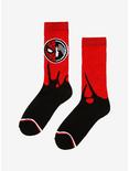 Marvel Spider-Man & Venom Split Crew Socks, , alternate