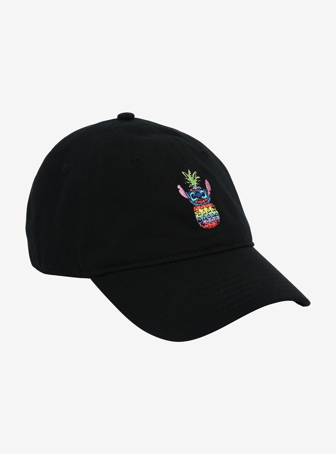 Disney Pride Lilo & Stitch Rainbow Pineapple Cap - BoxLunch Exclusive, , alternate