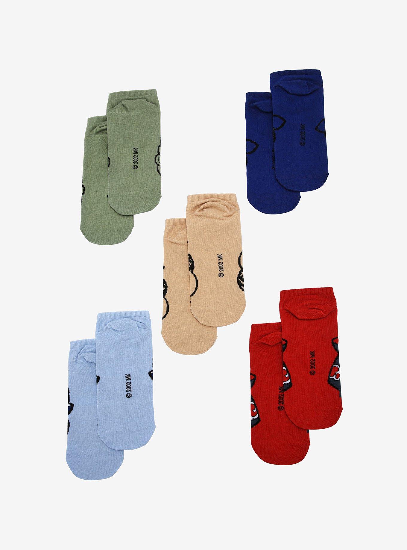 Nyaruto Ninja Cats Sock Set - BoxLunch Exclusive, , alternate