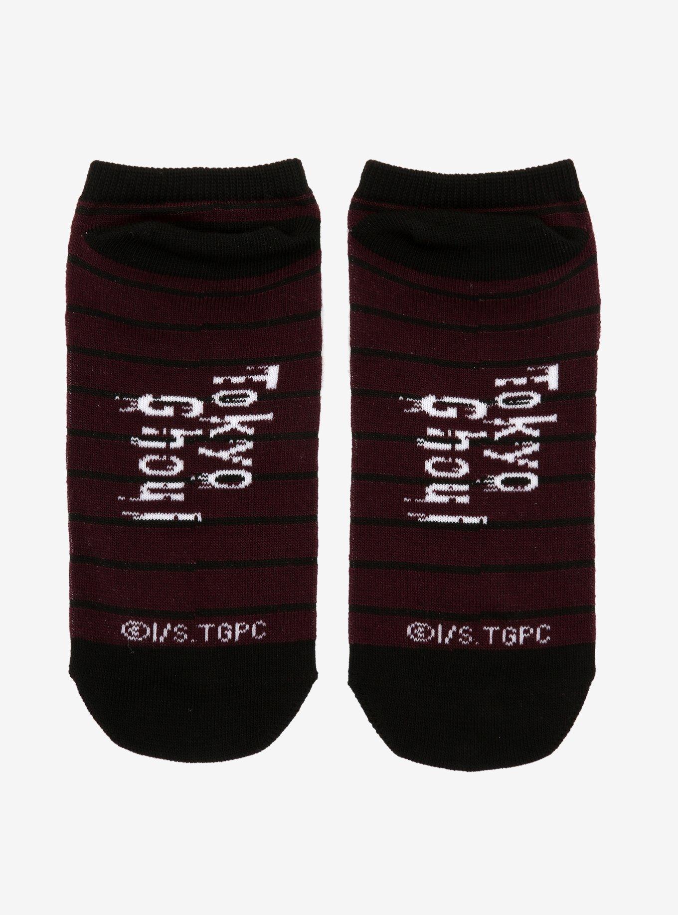 Tokyo Ghoul Chibi Ken Kaneki Waiter No-Show Socks, , alternate