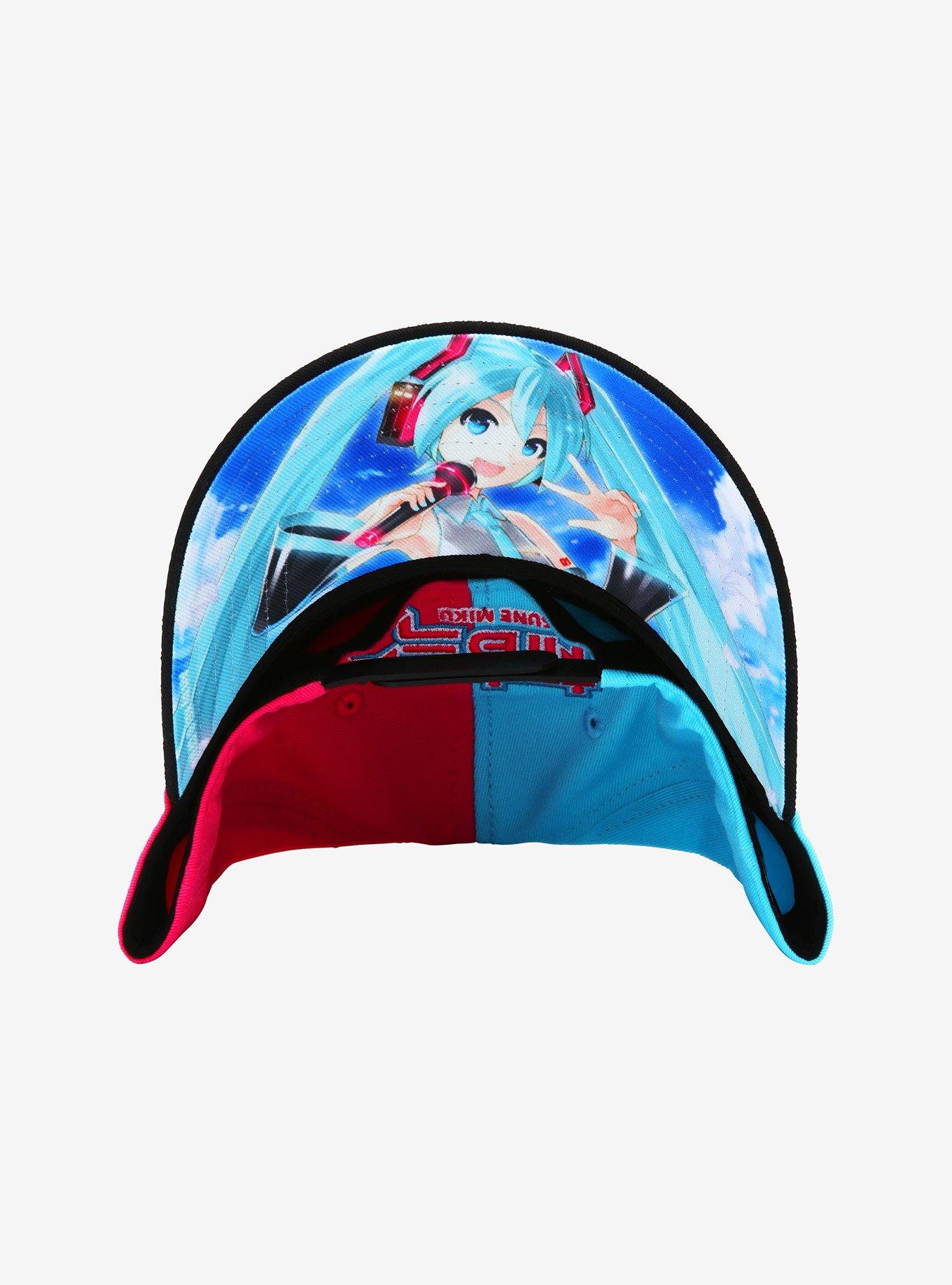 Hatsune Miku Snapback Hat, , alternate