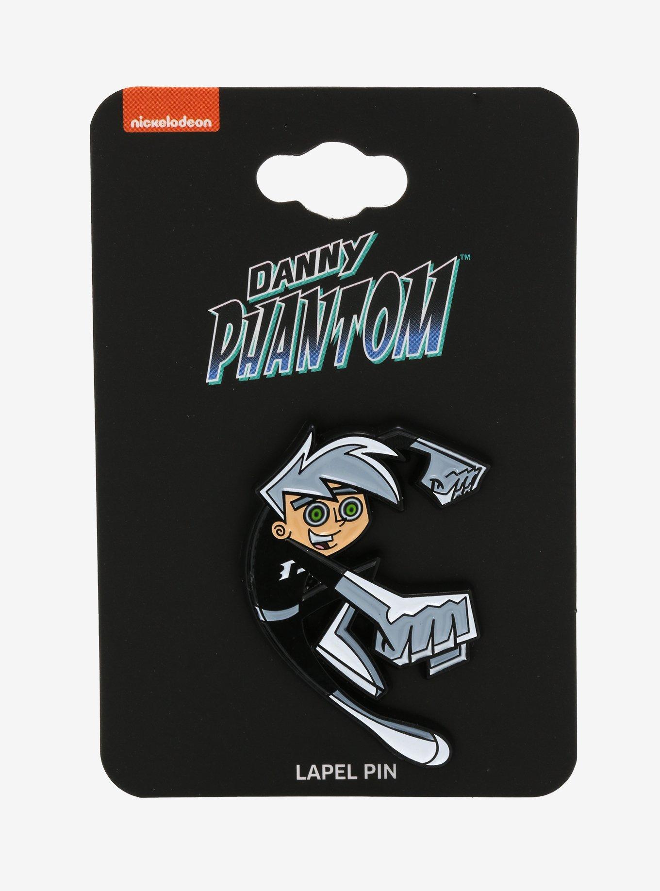 Danny Phantom Punch Enamel Pin - BoxLunch Exclusive, , alternate