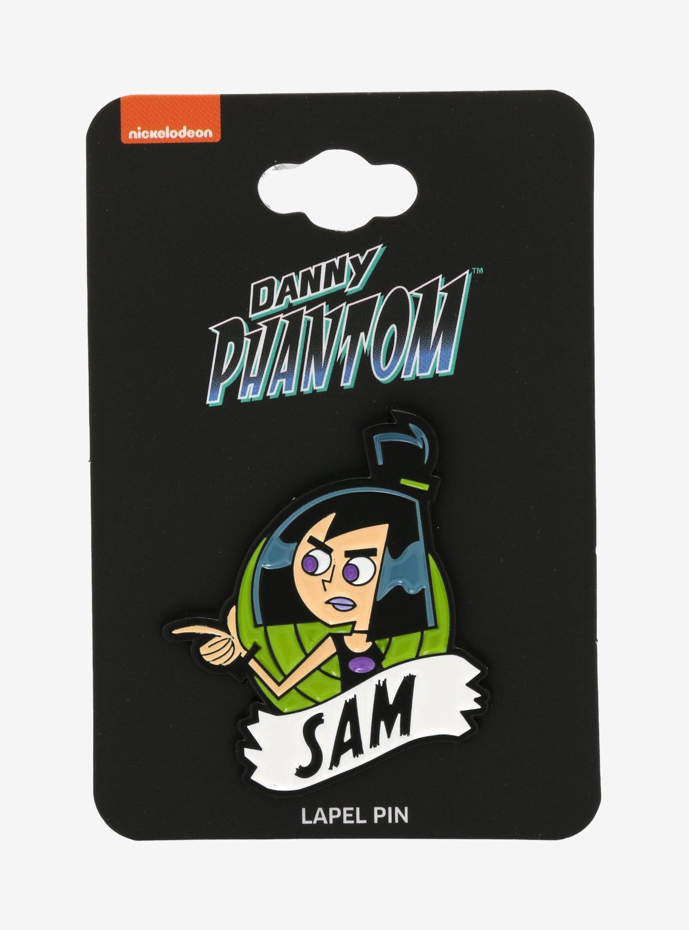 Danny Phantom Sam Enamel Pin - BoxLunch Exclusive, , alternate