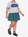 Her Universe Star Wars Neon Logo Ringer T-Shirt Plus Size Her Universe Exclusive, MULTI, alternate