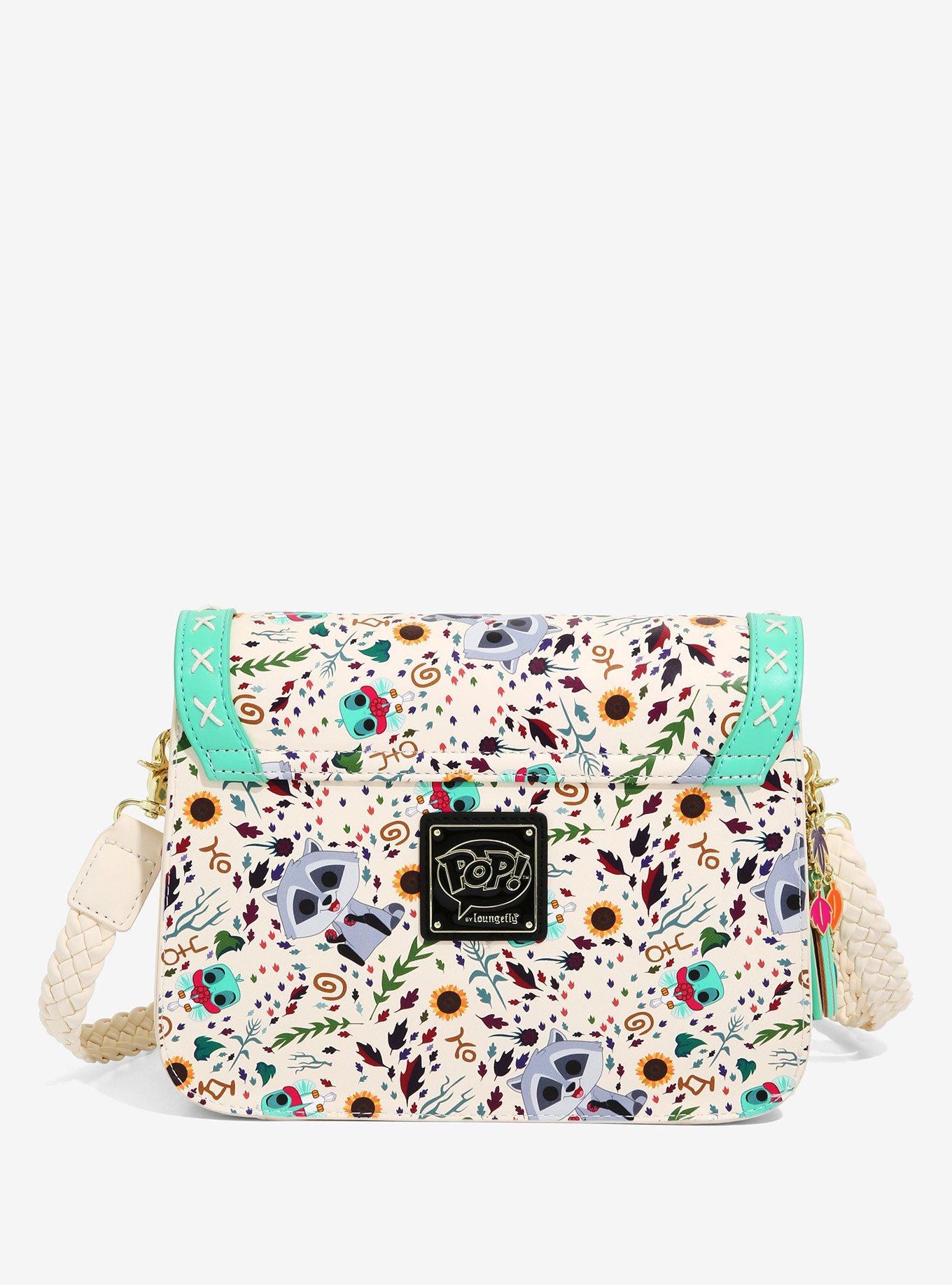 Loungefly Funko Pop! Disney Pocahontas Flit & Meeko Crossbody Bag, , alternate