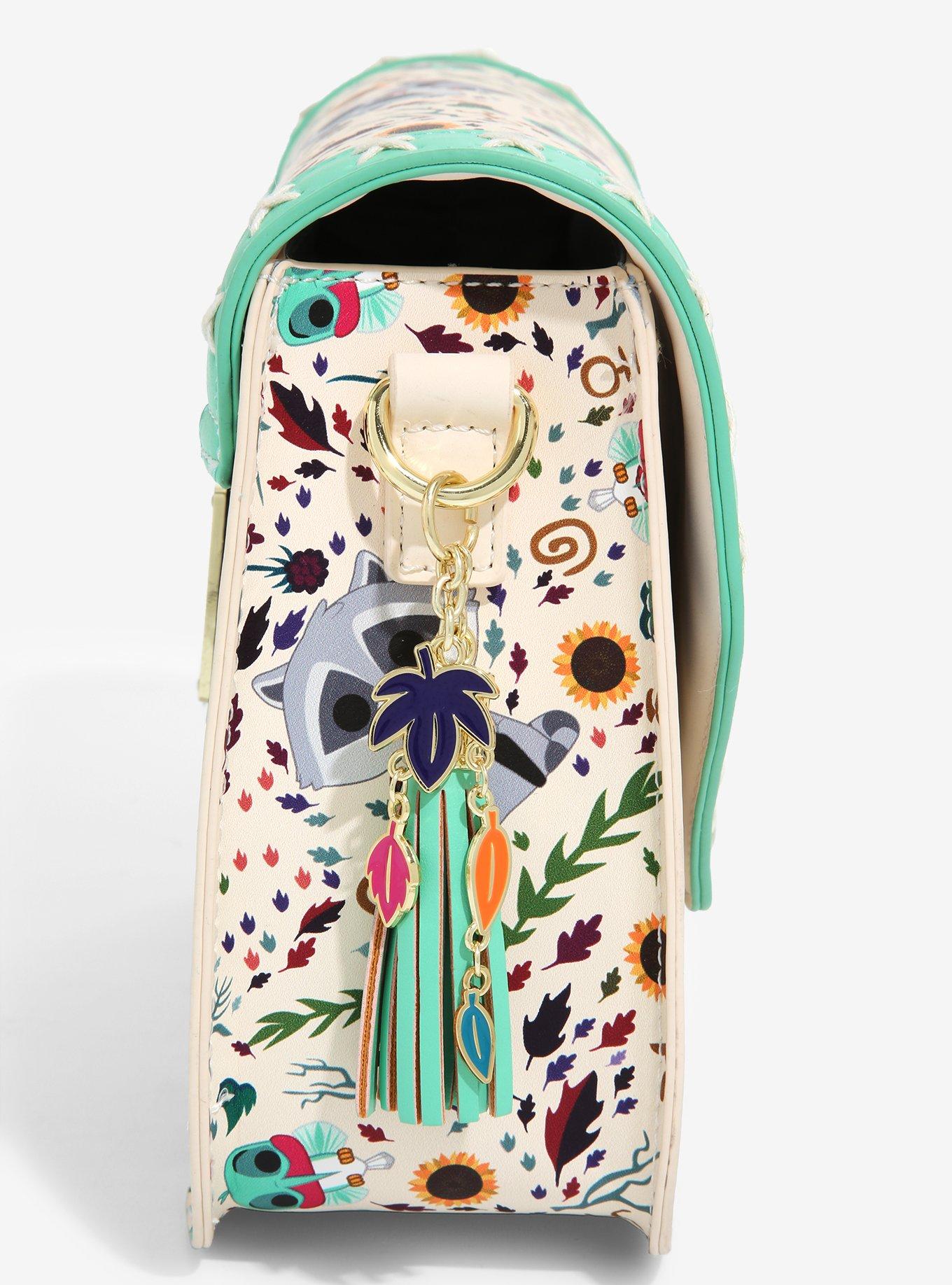 Loungefly Funko Pop! Disney Pocahontas Flit & Meeko Crossbody Bag, , alternate