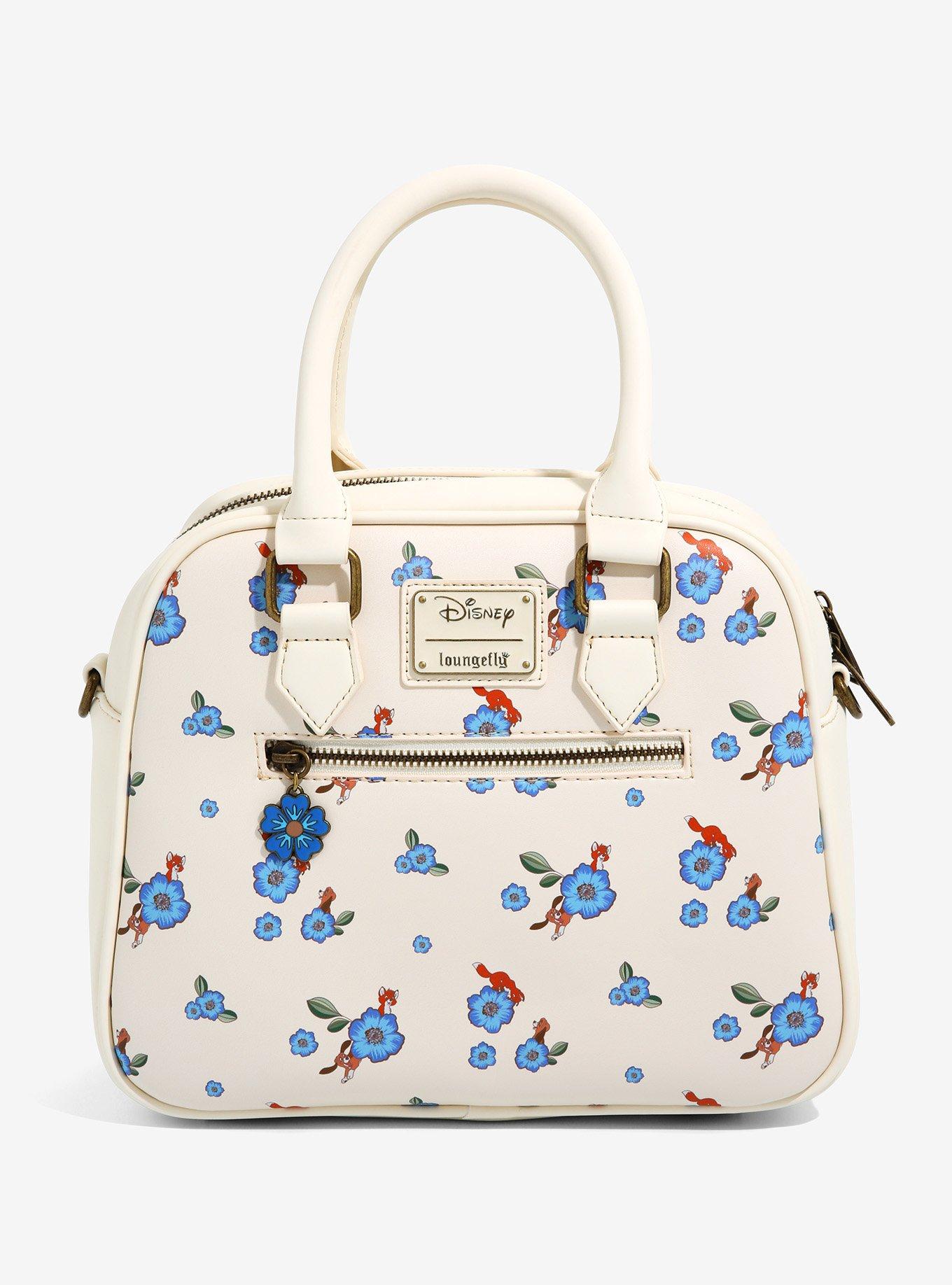 Loungefly Disney The Fox and the Hound Floral Handbag, , alternate