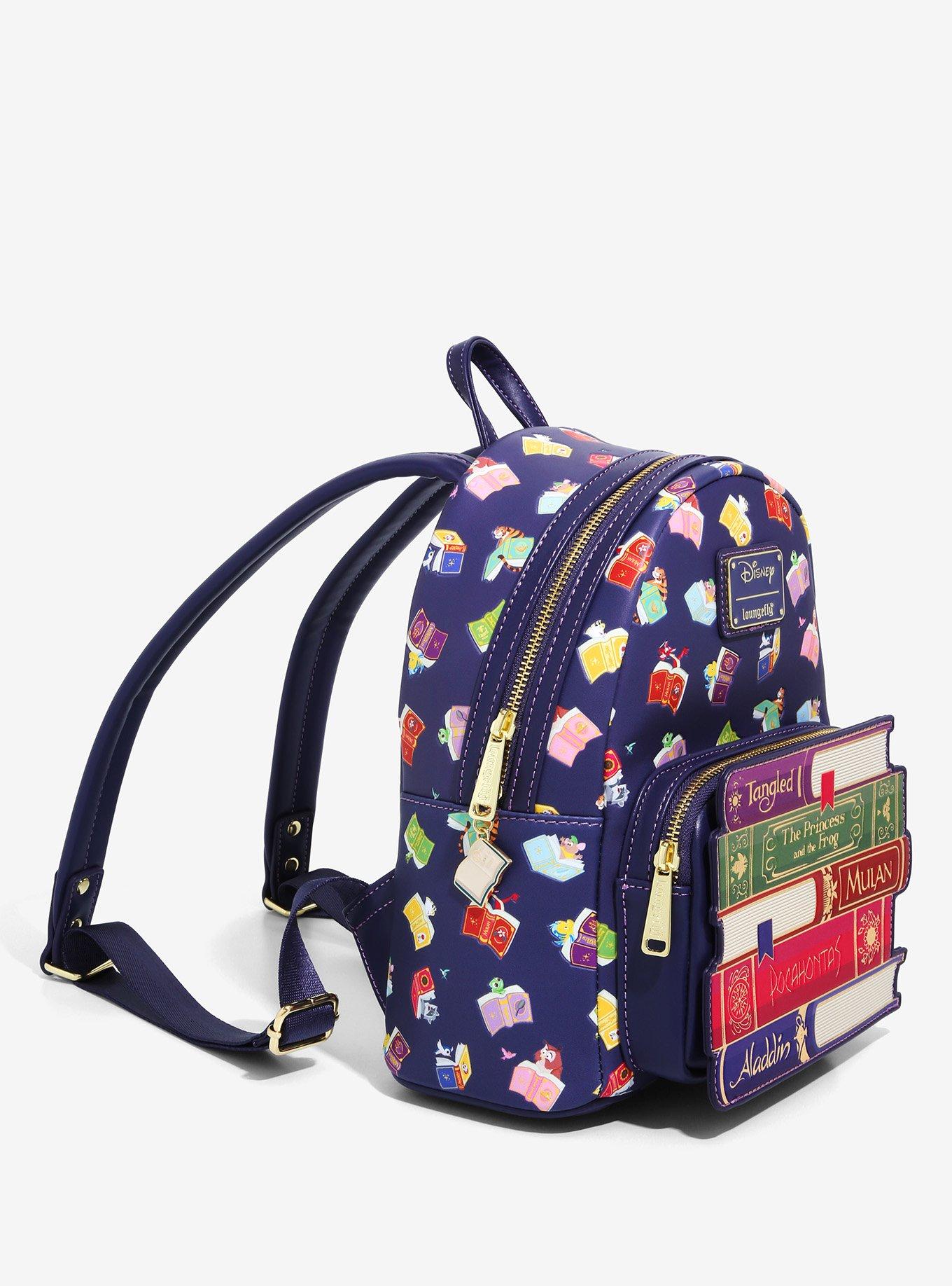 Loungefly Disney Movies Books Mini Backpack, , alternate