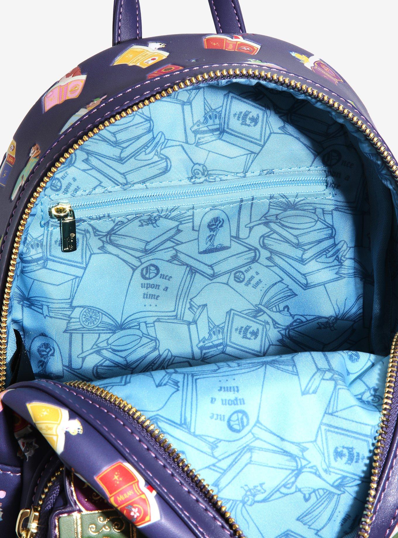 Loungefly Disney Movies Books Mini Backpack, , alternate