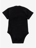 Nirvana Smile Infant Bodysuit, BLACK, alternate