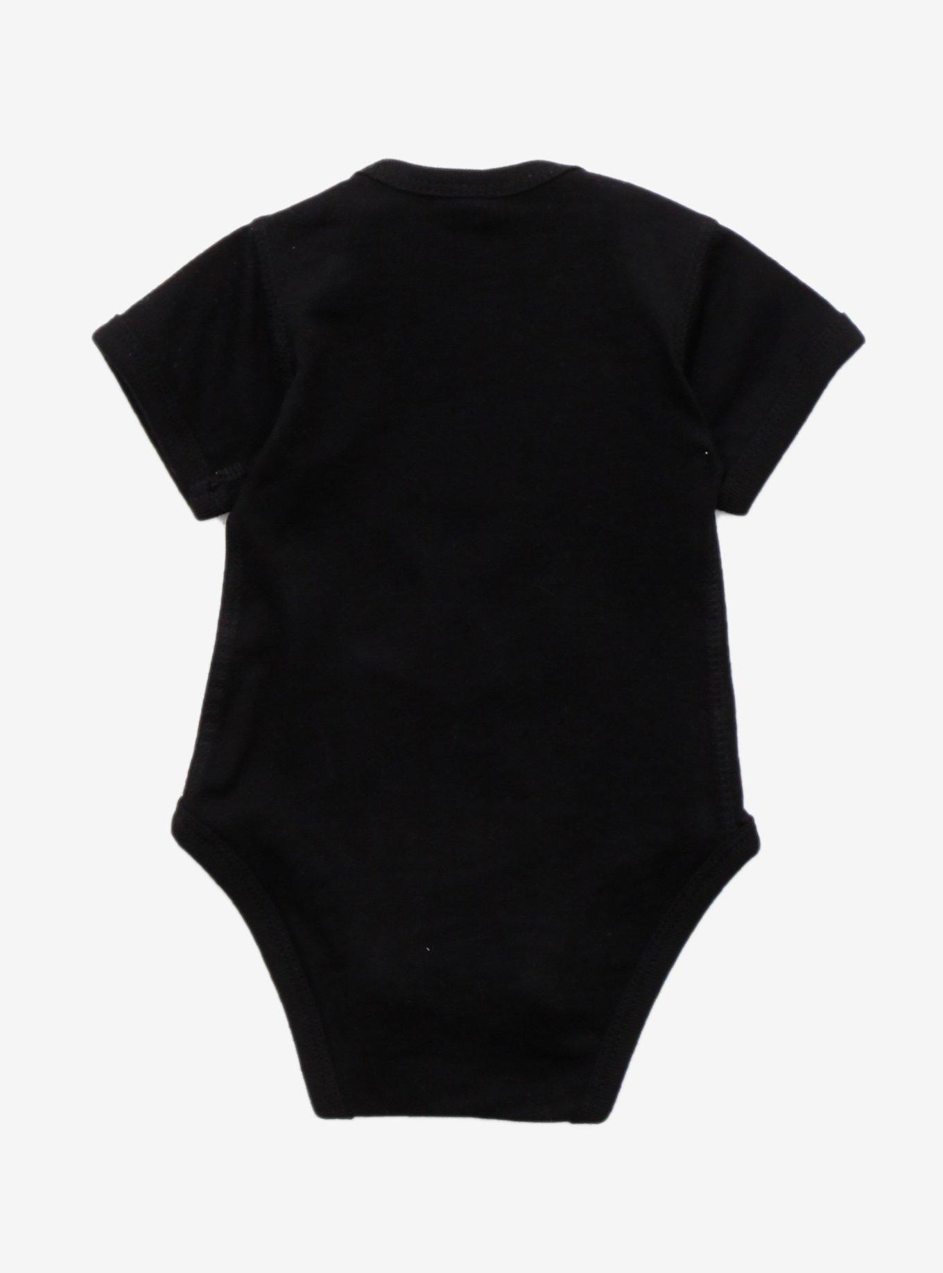 Misfits Logo Infant Bodysuit, BLACK, alternate