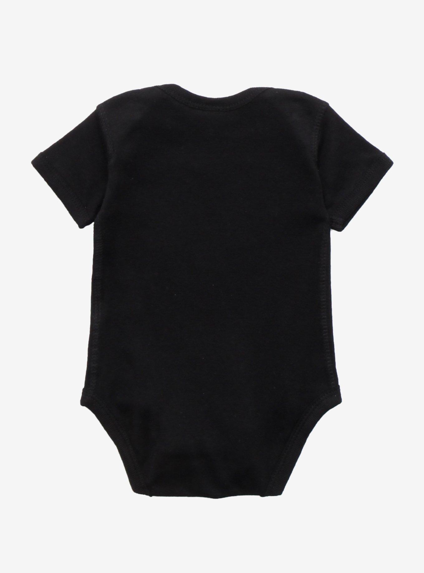 Metallica Black Album Infant Bodysuit, BLACK, alternate